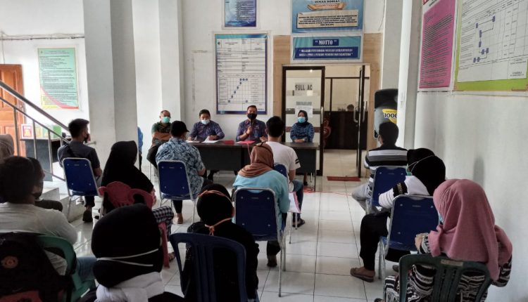 Ahli Waris Korban Covid-19 Hadiri Undangan Dinsos Kotamobagu