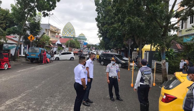 Dishub Kembali Tertibakan Kendaraan di Ruas Jalan Suprapto