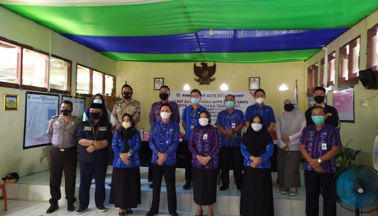 Penuhi Indikator Kota Layak Anak, Gugus Tugas Kotamobagu Gelar Rapat dan Penandatanganan MOU