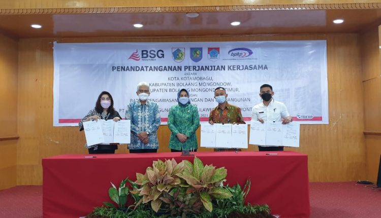 Wali Kota Kotamobagu Bersama BPKP-BSG Sulut Teken MoU dan PKS