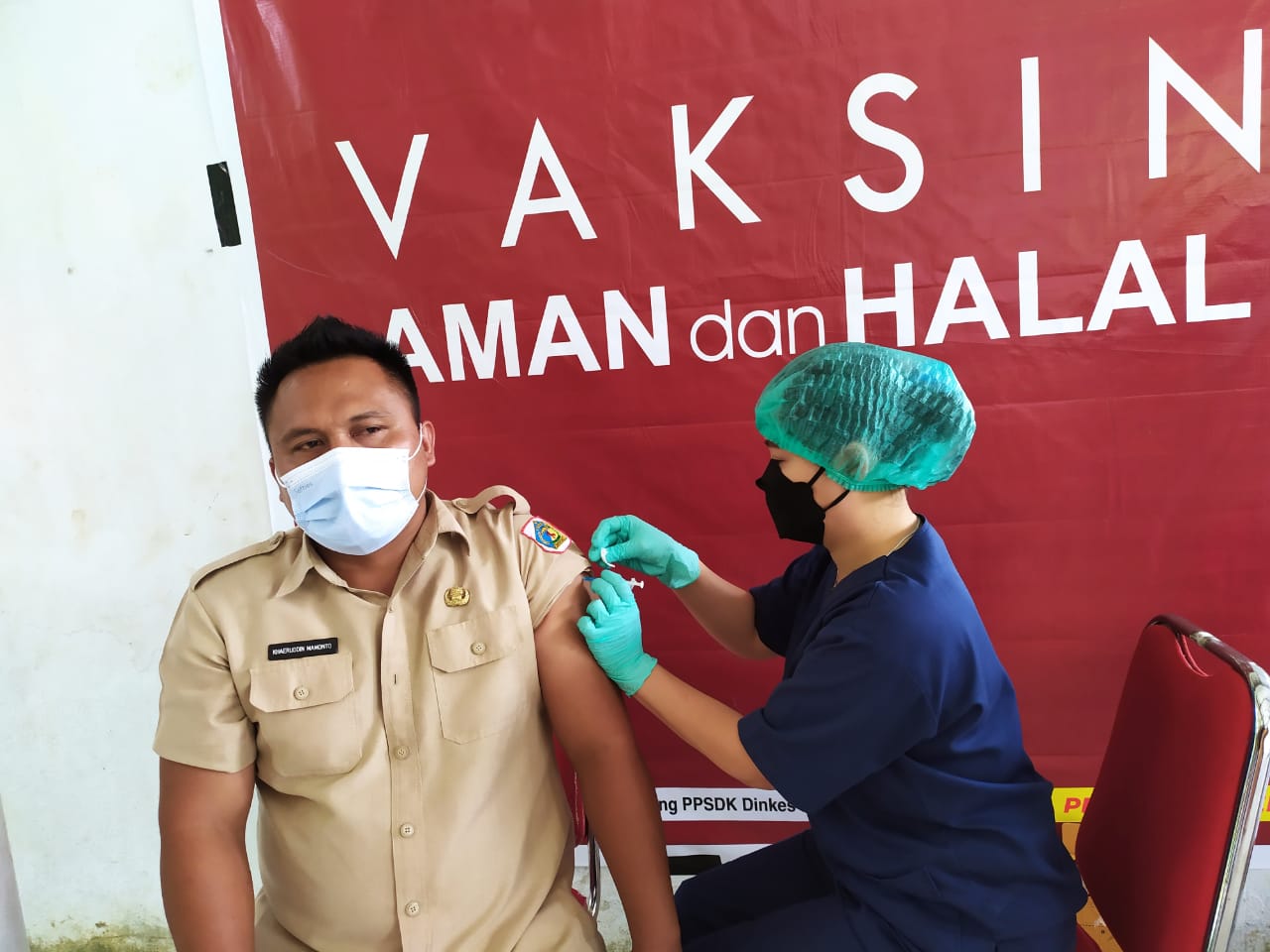 Vaksinasi Gelombang Kedua di Kotamobagu Sudah 60 Persen