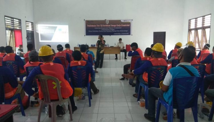 Dinas PUPR Kotamobagu Gelar Pembekalan dan Uji Sertifikasi Tenaga Kontruksi