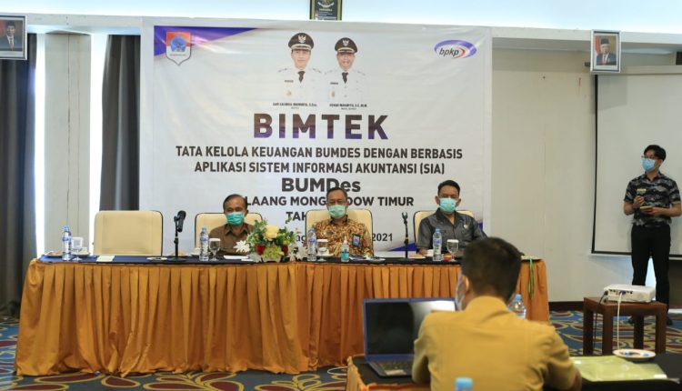 Pemkab Boltim Gelar Bimtek Tata Kelola Keuangan BUMDes Berbasis SIA