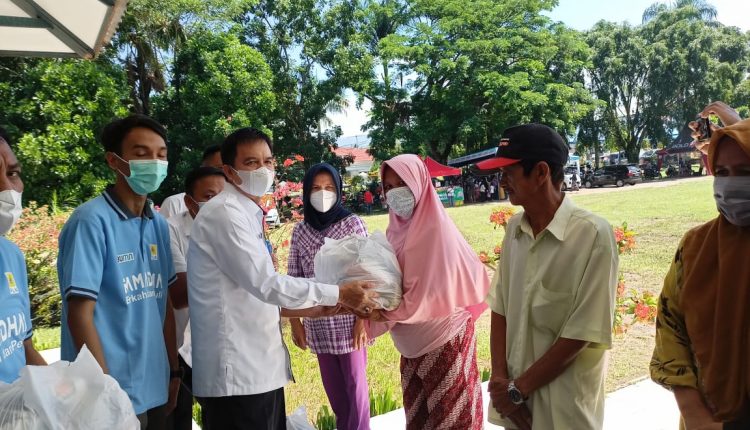 Pemkot Kotamobagu Bersama BUMN Gelar Pasar Murah