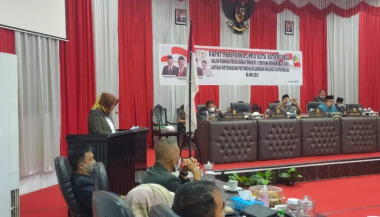 Ketua Pansus LKPJ Paparkan Catatan Hasil Pembahasan LKPJ Wali Kota Tahun 2020