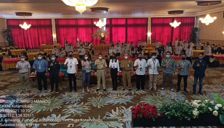 Diskominfo Kotamobagu bersama BPSDM Kominfo Manado Gelar Pelatihan TIK di Kotamobagu