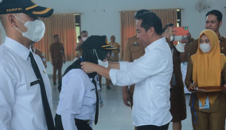 Bupati Boltim Membuka Secara Resmi Latsar CPNS Golongan II dan III Tahun 2022